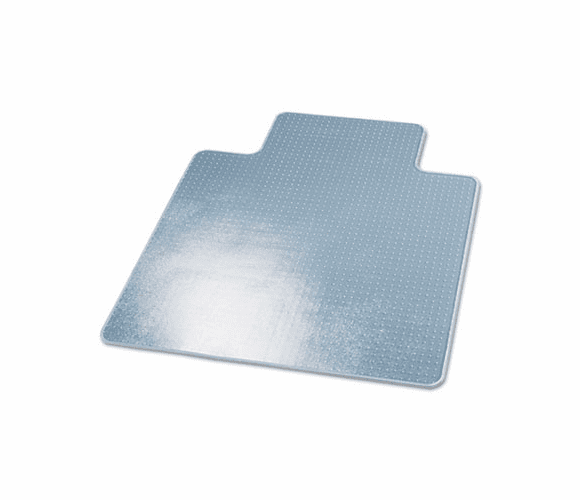 DEFCM14233 SuperMat Studded Beveled Mat for Med Pile Carpet, 45w x 53h, Clear By DEFLECTO CORPORATION
