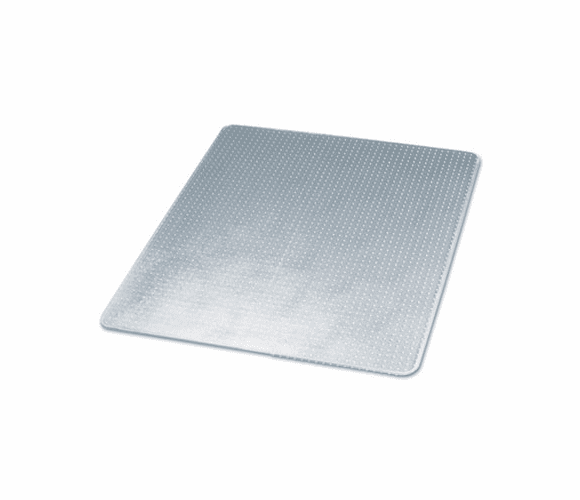 DEFCM14243 SuperMat Studded Beveled Mat for Medium Pile Carpet, 45w x 53h, Clear By DEFLECTO CORPORATION