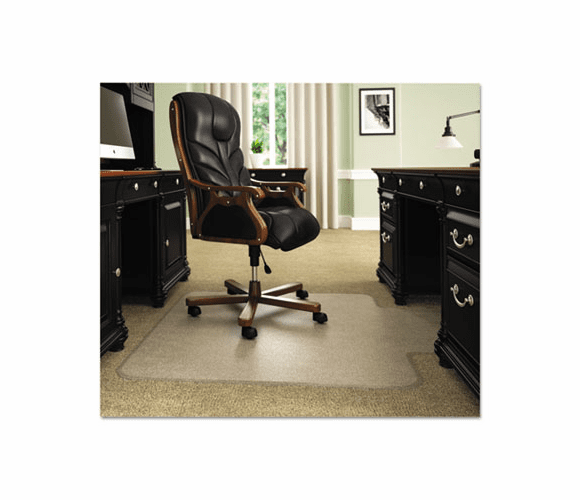 DEFCM16233 UltraMat Vinyl Chair Mat for Plush Pile, Beveled, 45 x 53, Clear By DEFLECTO CORPORATION