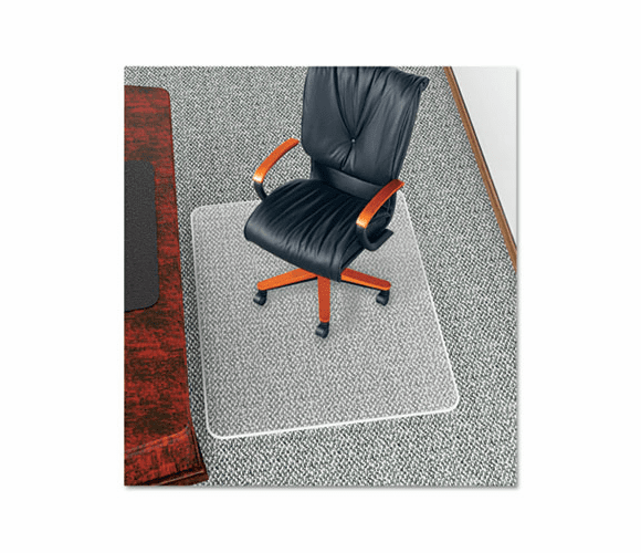DEFCM16443F UltraMat Vinyl Chair Mat for Plush Pile, Beveled, 46 x 60, Clear By DEFLECTO CORPORATION