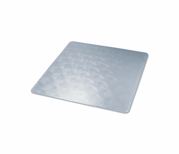DEFCM17743 ExecuMat Studded Beveled Chair Mat, High Pile Carpet, 60w x 60l, Clear By DEFLECTO CORPORATION