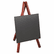 DEFMINIMKR Securit Easel Table Board, 5 7/8 x 5 3/8 x 9 1/2, Mahogany Frame, 1/ea By DEFLECTO CORPORATION