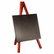 DEFMINIMKR Securit Easel Table Board, 5 7/8 x 5 3/8 x 9 1/2, Mahogany Frame, 1/ea By DEFLECTO CORPORATION