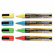 DEFSMA510V4 Liquid Chalk Marker, Chisel, Assorted, 4/Pk By PM COMPANY