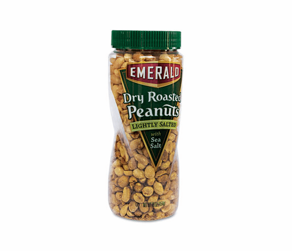 DFD83821 Dry Roasted Peanuts Lightly Salted, 16 oz On-the-Go Canister By DIAMOND FOODS