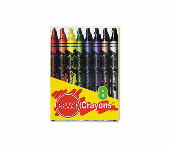 DIX00000 Crayons Made with Soy, 8 Colors/Box By DIXON TICONDEROGA CO.