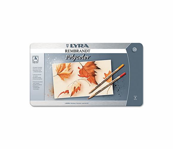 DIX2001720 Artist Colored Woodcase Pencils, Assorted, 72 per Pack By DIXON TICONDEROGA CO.