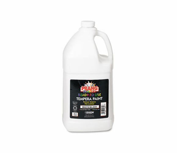 DIX22809 Ready-to-Use Tempera Paint, White, 1 gal By DIXON TICONDEROGA CO.