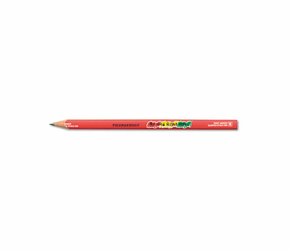 DIX33324 Ticonderoga My Hold Right Pencil, #2 , Green/Red/Yellow Barrel, 24/Pack By DIXON TICONDEROGA CO.
