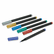 DIX80002 Brush Pens, Flexi-Tip, Six Assorted Metallic Colors, 6/Set By DIXON TICONDEROGA CO.