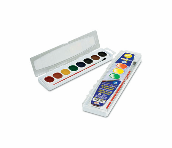 DIX80525 Washable Watercolors, 8 Assorted Colors By DIXON TICONDEROGA CO.