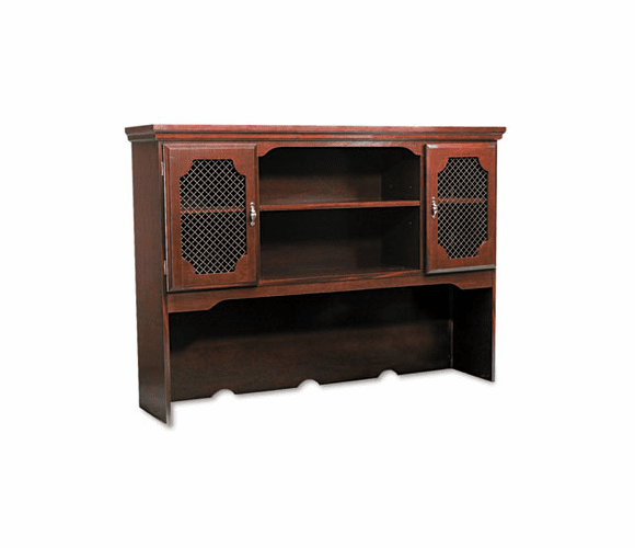 DMI735047 Governors Series Hutch For Kneespace Credenza, 60w x 13d x 46h, Mahogany By DMI FURNITURE, INC.