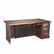 DMI7350580 Governor's Series Executive Left Single Pedestal Desk, 72w x 36d x 30h, Mahogany By DMI FURNITURE, INC.