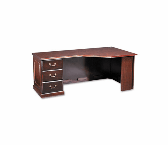 DMI7350581 Governor's Left Corner "U" Workstation Credenza, 72w x 36d x 30h, Mahogany By DMI FURNITURE, INC.