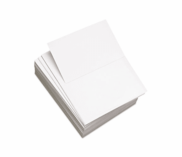 DMR851055 Custom Cut-Sheet Copy Paper, 92 Brightness, 20lb, 8-1/2x11, White, 2500/Carton By DOMTAR PAPER