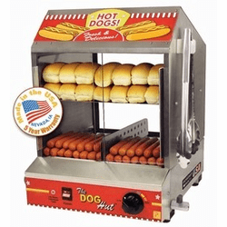 Dog Hut Hot Dog Steamer & Merchandiser By Paragon