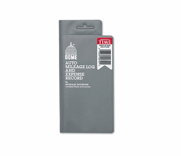 DOM750 Auto Mileage Log/Expense Record, 3 1/2 x 6 1/2, 140-Page Book By DOME PUBLISHING COMPANY