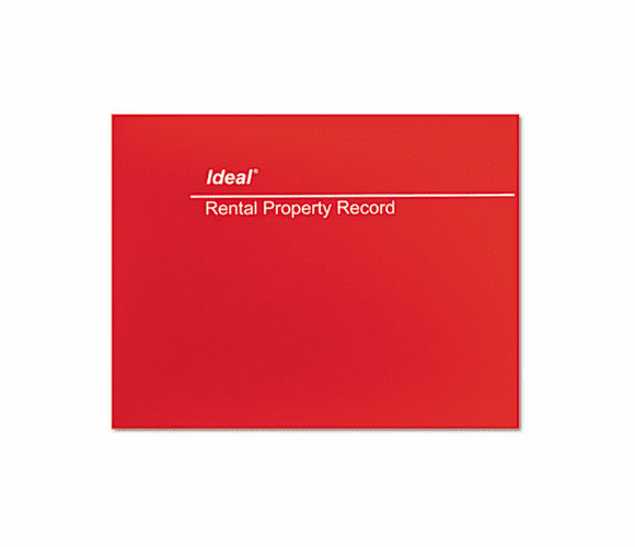 DOMM2512 Rental Property Record Book, 8 1/2 x 11, 60-Page Wirebound Book By DOME PUBLISHING COMPANY