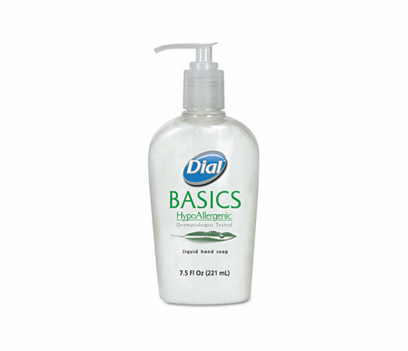 DPR06028 Basics Liquid Hand Soap, 7.5 oz., Honeysuckle By DIAL PROFESSIONAL