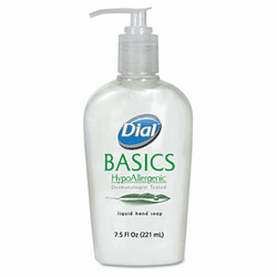 DPR06028 Basics Liquid Hand Soap, 7.5 oz., Honeysuckle By DIAL PROFESSIONAL