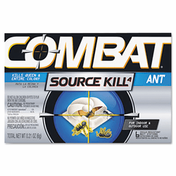 DPR45901 Combat Ant Killing System, Child-Resistant, Kills Queen & Colony, 6/Box By DIAL PROFESSIONAL