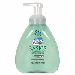 DPR98609 Basics Foaming Hand Wash, Original Formula, Fresh Scent, 15.2 Pump Bottle, 4/Ctn By DIAL PROFESSIONAL