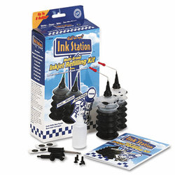 DPS60390 60390 Compatible InkStation Multi-Brand Refilling Kit, Black By DATA PRD