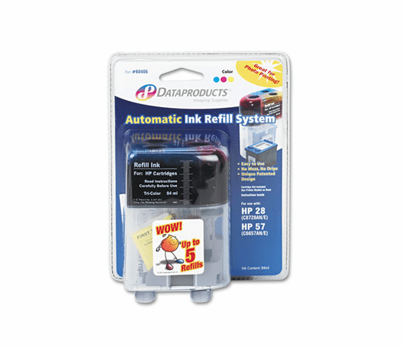 DPS60406 60406 Compatible Ink Refill Kit, Tri-Color By DATA PRD