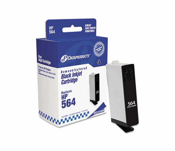 DPSDPC316WN DPC316WN Compatible Remanufactured Ink, 250-Page Yield, Black By DATA PRD