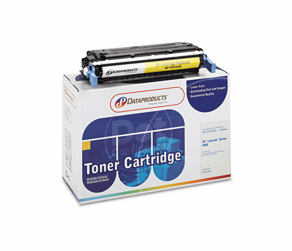 DPSDPC4600Y 57470Y Compatible Remanufactured Toner, 8000 Page-Yield, Yellow By DATA PRD