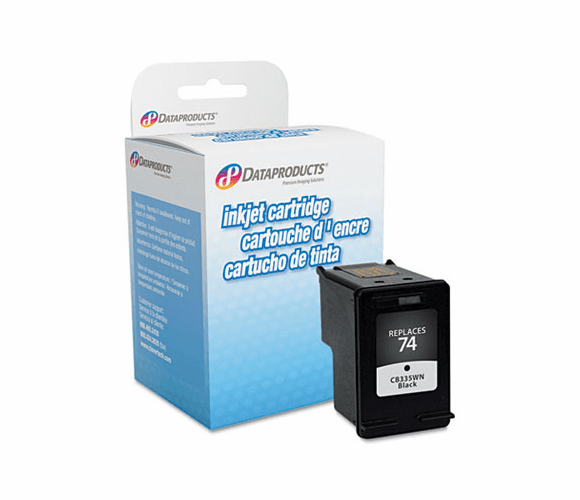 DPSDPC74BK DPC74BK Remanufactured Ink, 200 Page-Yield, Black By DATA PRD