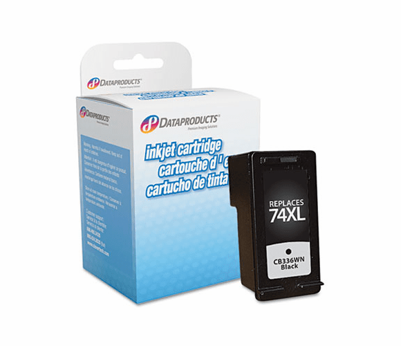 DPSDPC74XL DPC74XL Remanufactured High-Yield Ink, 750 Page-Yield, Black By DATA PRD