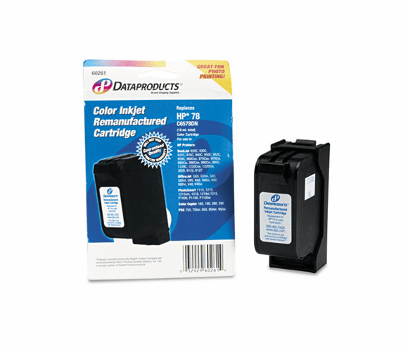 DPSDPC78DN 60261 Compatible Remanufactured Ink, 450 Page-Yield, Tri-Color By DATA PRD