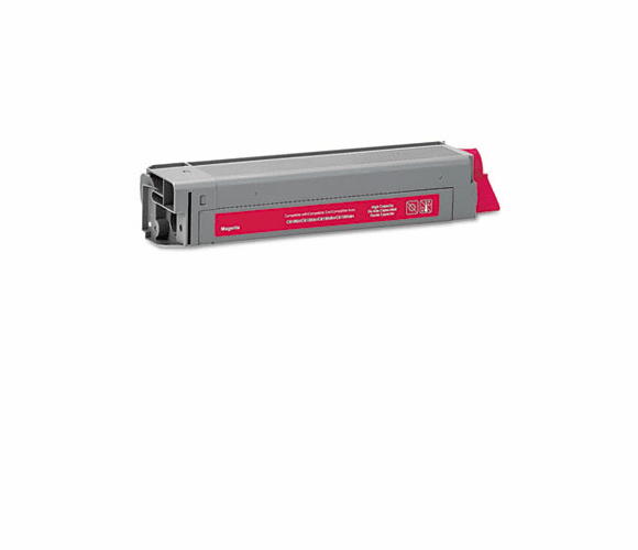 DPSDPCC6100M DPCC6100M Compatible High-Yield Toner, 5000 Page-Yield, Magenta By DATA PRD