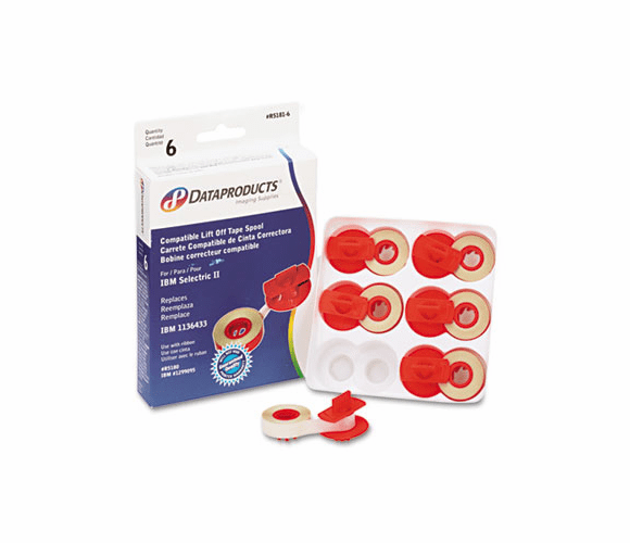 DPSR51816 R51816 Compatible Low-Tack Lift-Off Tape, Clear By DATA PRD