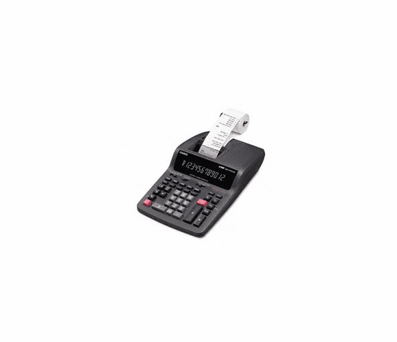 DR-270TM Two-Color Desktop Calculator, 12-Digit Digitron, Black/Red CSODR270TM By Casio