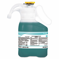 DRA5019211 Crew Restroom Floor & Surface Non-Acid Disinfectant Cleaner, Two 1.4L Bottles By DIVERSEY
