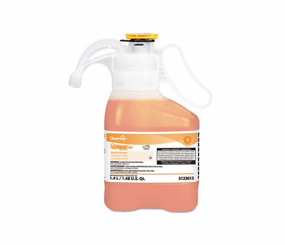 DRA5122613 Stride Neutral Cleaner, Citrus Scent, Liquid, Two 1.4L Bottles By DIVERSEY