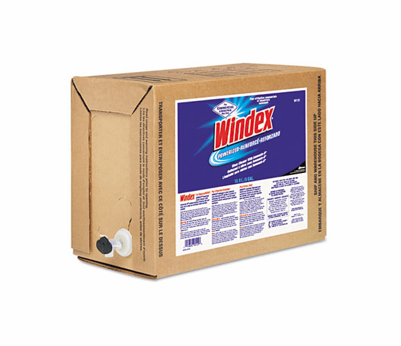 DRA90122 Powerized Formula Glass/Surface Cleaner, 5 Gallon Bag-in-Box Dispenser By DIVERSEY