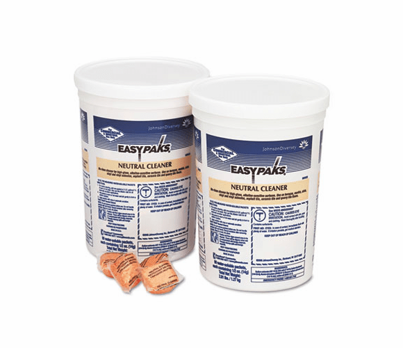 DRA90653CT Neutral Cleaner, 90 .5 oz Packets/Tub, 2 Tubs/Carton By DIVERSEY