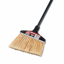 DRA91351CT Maxi-Angler Broom, Polystyrene Bristles, 51" Handle, Black, 4/Carton By DIVERSEY