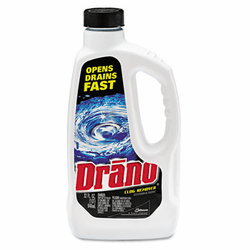 DRACB001169 Liquid Drain Cleaner, 32 oz Safety Cap Bottle, 12/Carton By DIVERSEY
