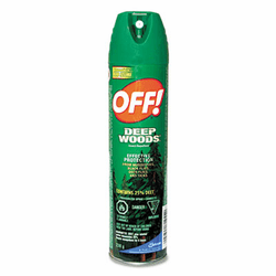DRACB018425CT Deep Woods Off!, 6-oz. Aerosol Can, 12 Cans/Carton By DIVERSEY