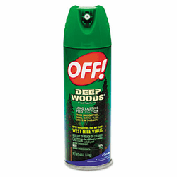 DRACB018425EA Deep Woods Off!, 6-oz. Aerosol Can By DIVERSEY