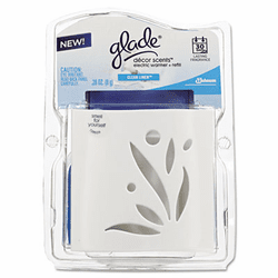 DRACB720465 Decor Scents Electric Warmer with Refill, Clean Linen Scent By DIVERSEY