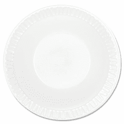 DRC12BWWC Concorde Foam Bowl, 10-12 oz, White, 125/Pack, 1000/Carton By DART