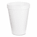 DRC12J12 Drink Foam Cups, 12 oz., White, 40 Bags of 25/Carton By DART