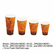 DRC16U16ESC Foam Hot/Cold Cups, 16 oz., Brown/Black, 1000/Carton By DART