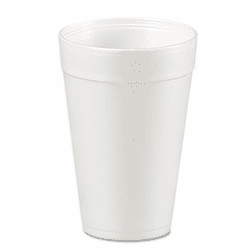 DRC32TJ32 Drink Foam Cups, 32 oz., White, 20 Bags of 25/Carton By DART