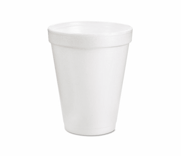 DRC6J6 Drink Foam Cups, 6 oz., White, 40 Bags of 25/Carton By DART